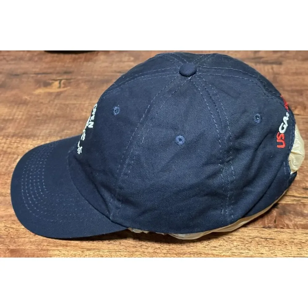 US Open 2020 Winged Foot Golf Cap Hat Adult Adjustable Blue Cotton USGA